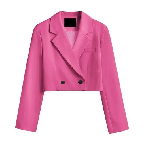 Iliana - Modieuze Cropped Blazer