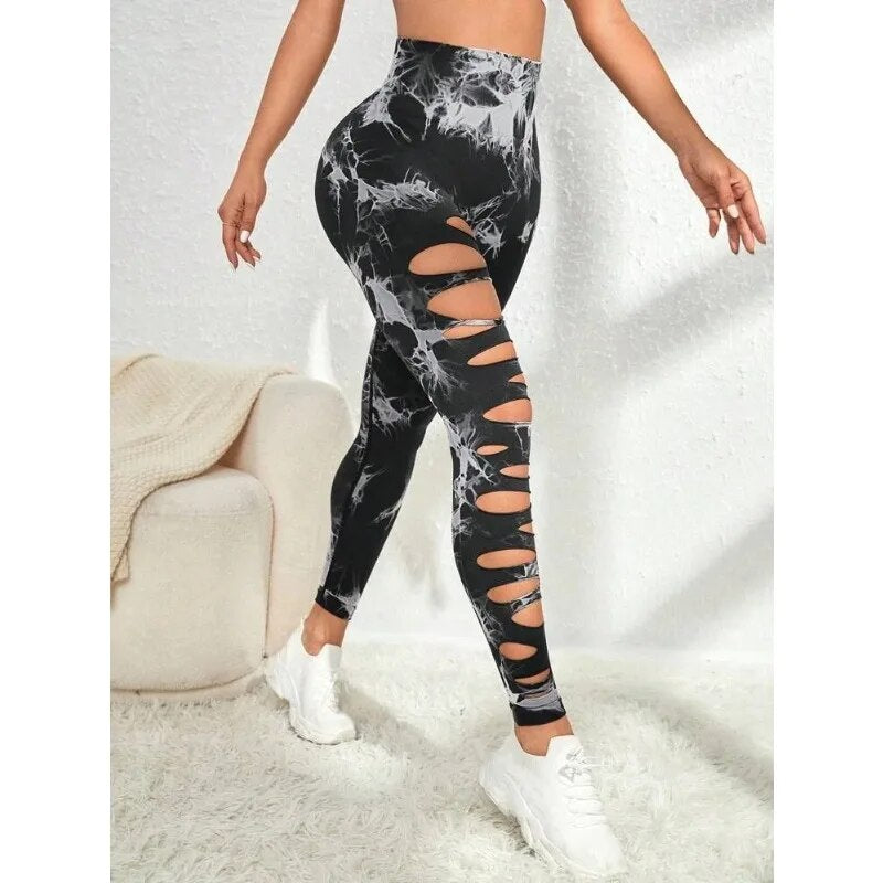 Heli - Dynamische Tie Dye Sportleggings