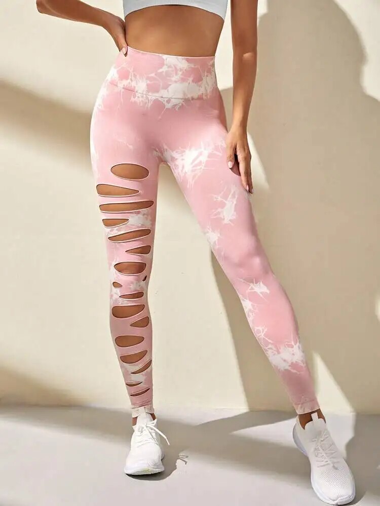 Heli - Dynamische Tie Dye Sportleggings