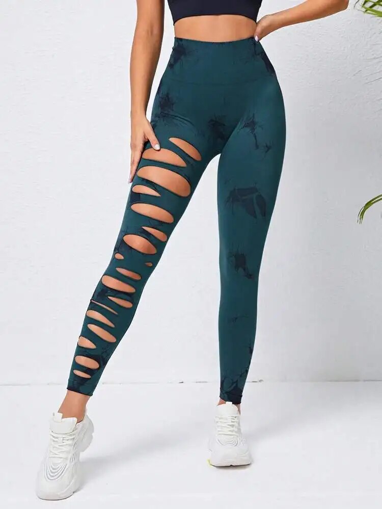 Heli - Dynamische Tie Dye Sportleggings