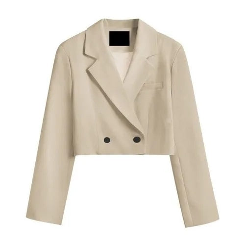 Iliana - Modieuze Cropped Blazer