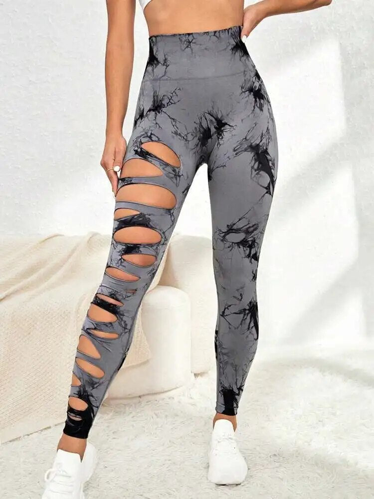 Heli - Dynamische Tie Dye Sportleggings