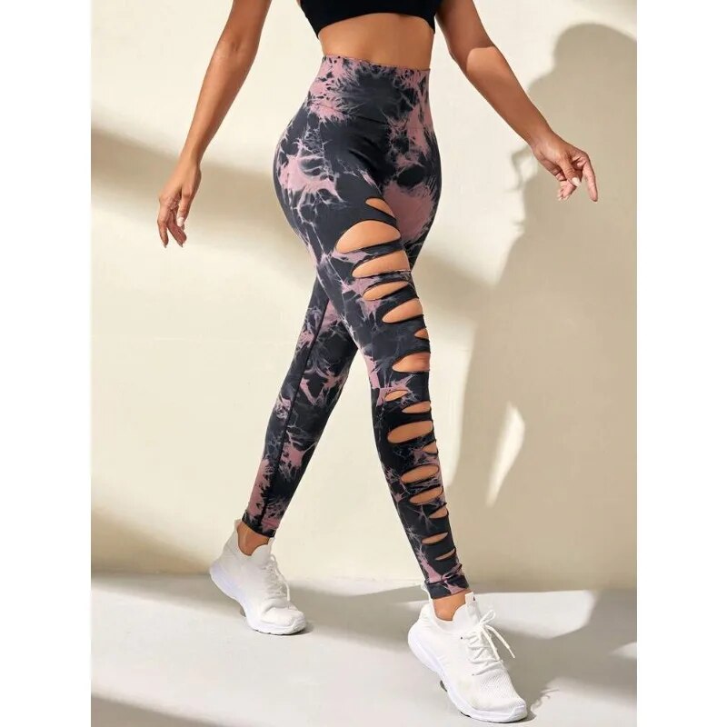 Heli - Dynamische Tie Dye Sportleggings