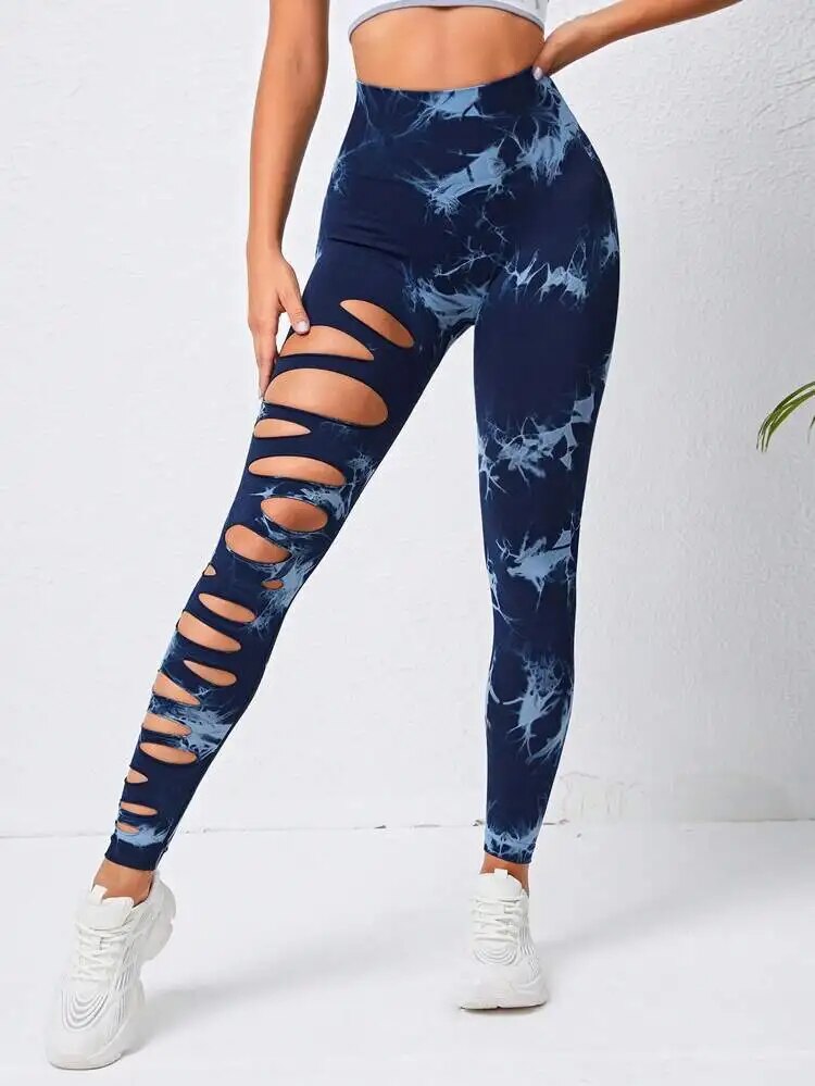 Heli - Dynamische Tie Dye Sportleggings